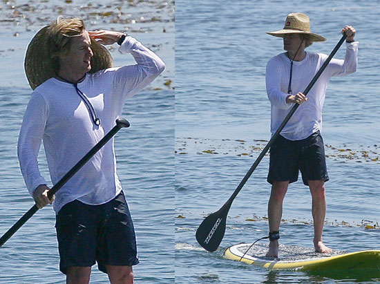 Owen Wilson on a Tower Paddle Board