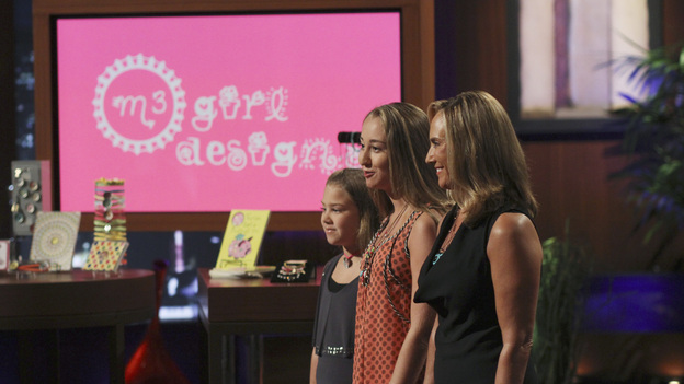 M3 Girl Designs on Shark Tank