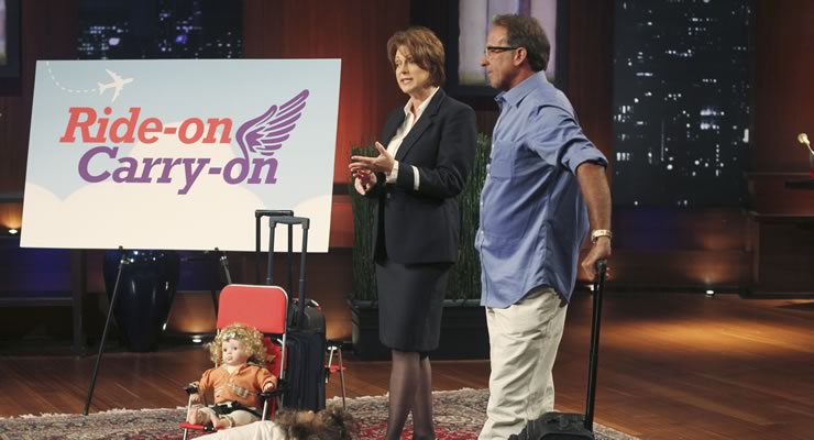 shark tank luggage