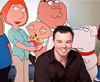 Family Guy Seth MacFarlane pitches fly trap