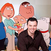 Family Guy Seth MacFarlane pitches fly trap