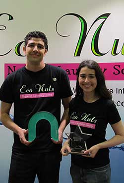 Eco Nuts founders, Mona and Scott