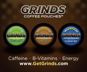 grinds coffee pouches