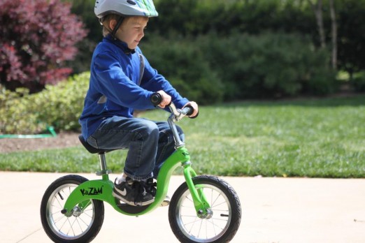 KaZAM Bikes balance bike with no training wheels on Shark Tank