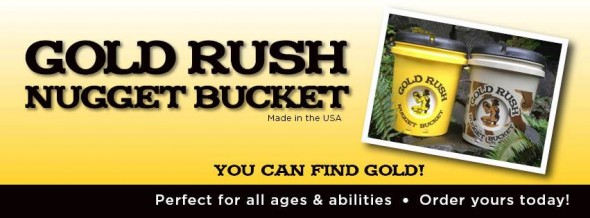 gold rush nugget bucket