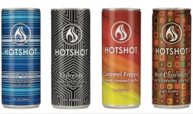 hot shot coffee in a can