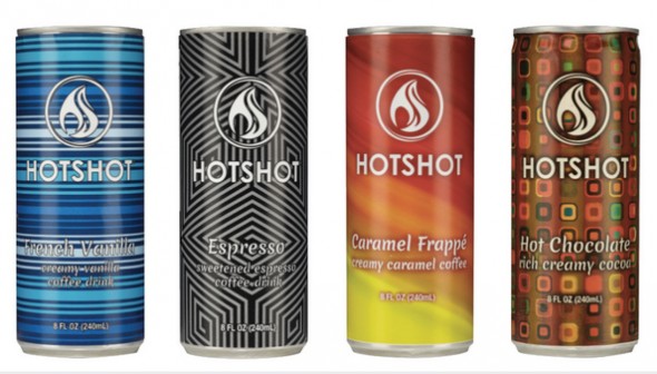 hot shot coffee in a can