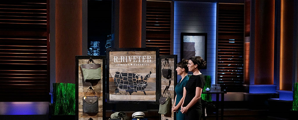 r riveter handbolsas after shark tank