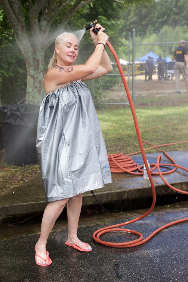 shower toga