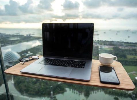 desk view