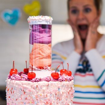 surprise cake