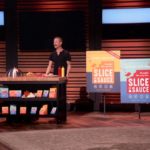 a slice of sauce