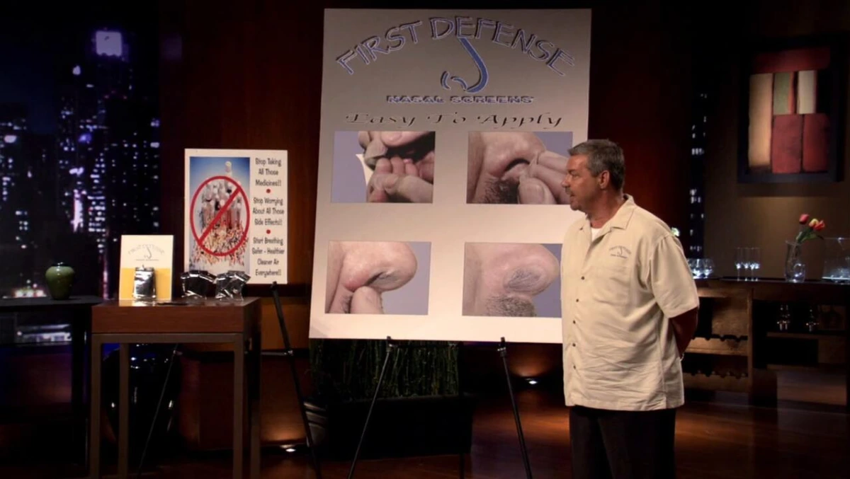 Turn Down $4 Million - First Defence Nasal Screens