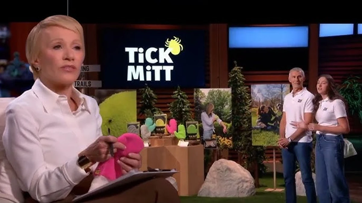 Shark Tank Tick Mitt