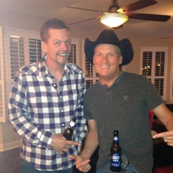 kevin fowler with Thom Shepherd and a BevBuckle 