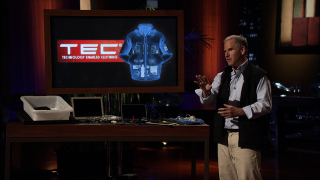 scott jordan technology enabled clothing on shark tank scottevest